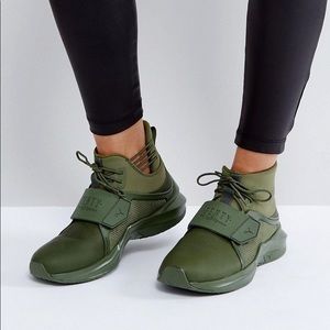 Fenty x Puma Green Sneakers by Rihanna
